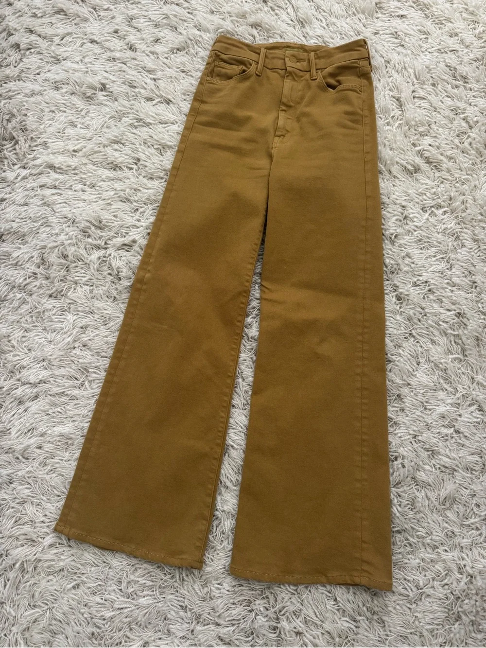 Mother High Waist Roller Skimp in Dried Tobacco